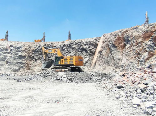 揮灑自如 徐工80噸礦用挖掘機實力圈粉